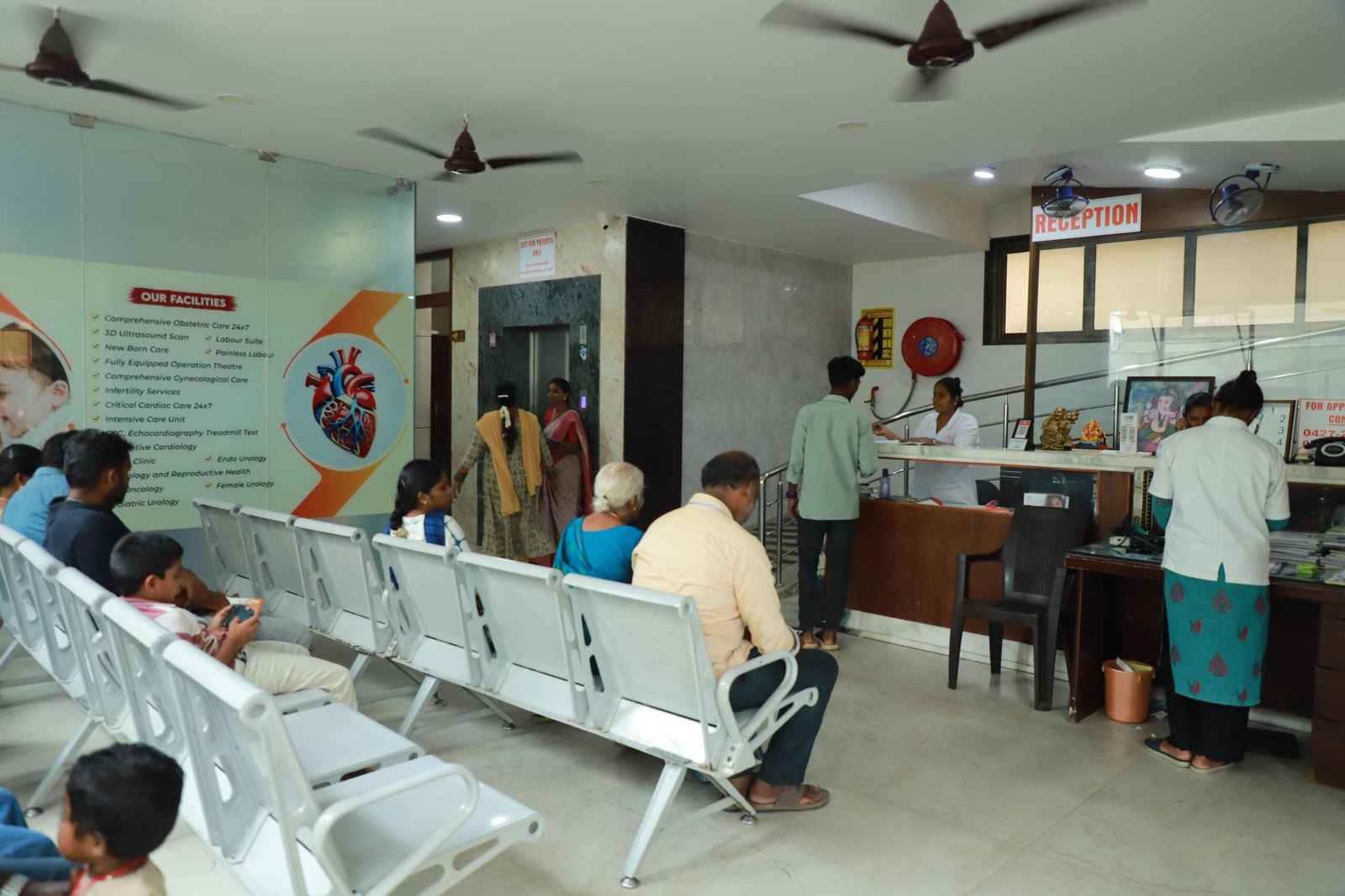 Happy family cared for at Divine Specialty Centre